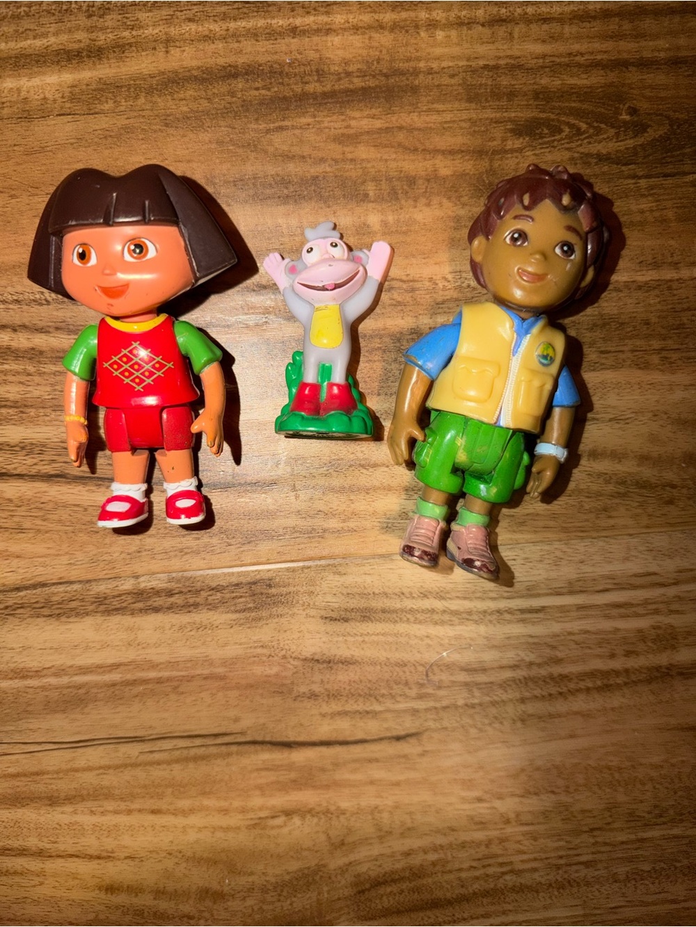 Dora the Explorer & Diego posable figures with Boots Character Toy